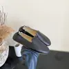 Moda Otoño/Invierno 2026 para Mujer Color Sólido Piel Genuina Casual Planos Elegantes Zapatos de Ballet Zapatos de Abuela