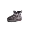 Botas de Nieve Cálidas para Niños 2024 Invierno Nuevas Clásicas Cubiertas de Cuero Botas Grandes de Algodón para Nieve para Niños y Niñas