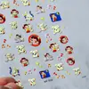 Adesivos de Unha Fofos e Divertidos do Snoopy para Unhas Curtas, Estilo Pintado à Mão Série de Desenhos Animados Decalques de Unha Dp296