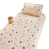 Funda de Cama Infantil Clase a Algodón Puro Hilo Doble Capa Colchón para Cama de Jardín de Niños Cama de Empalme para Bebé Colchón Suave