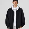 Sudadera Cardigan con Cremallera Color-Block Otoño 2026 para Hombres y Mujeres, Trendy Holgada Versátil Casual de Pareja con Capucha