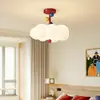 Lámpara de techo para habitación infantil Memphis, estilo crema, creativa y personalizada, colorida, cálida y romántica, adecuada para dormitorios de niños y niñas