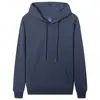 Venta Caliente Transfronteriza 320g Algodón Chino Compuesto Seda de Leche Logo Imprimible Sudadera con Capucha Casual Versátil Hombro Descubierto Sudadera