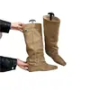 Botas estilo retro con plataforma para mujer, colección otoño 2026, punta cuadrada, botas altas elegantes, caña media a alta, botas de montar