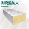Fábrica de Tableros Aislantes de Lana de Roca de Suzhou Panel Sándwich de Acero Color con Lana de Roca Tablero Sándwich de Lana de Roca Duradero Panel de Acero Color