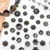 Pingente de Liga Preto Arma Conta Espaçador Torus Tee DIY Colar de Contas Pulseira Acessórios de Joalheria Material de Acessórios