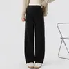 Pantalones de Maternidad Estilo Otoño e Invierno Ropa Exterior Pantalones de Pierna Ancha Nuevo Estilo 2026 Soporte para la Barriga Forro Polar Engrosado Casual Largos Cintura Alta Maternidad