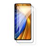 Adecuado para Xiaomi POCO C65 película templada transparente galvanoplastia HD poco m6pro serigrafía borde negro película protectora