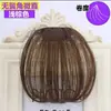 Directo del fabricante: Flequillo de aire, flequillo recto, de aspecto natural y realista, ultrafino e invisible, microextensiones para enmarcar el rostro estilo coreano para mujer
