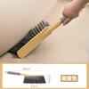 Cepillo para quitar el polvo, cepillo de mango largo para limpieza de cabello suave, artefacto para barrer el hogar, cepillo de cama, cepillo para quitar el polvo de la alfombra del dormitorio, cepillo de escoba