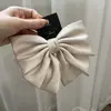 Acessório de Cabelo Elegante de Alta Qualidade com Presilha de Mola e Laço de Cetim Coreano Personalizado pelo Fabricante
