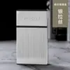 Estuche impermeable y a prueba de humedad para cigarrillos, disponible en varios colores, con capacidad para 20 cigarrillos slim, se puede imprimir con logo, parche metálico, estuche para cigarrillos para hombre