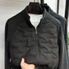 Chaquetas Gruesas para Hombre Rellenas de Lana de Oveja Otoño e Invierno 2025 Nuevas Chaquetas de Punto con Retazos Sueltas para Hombre
