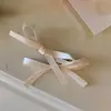 Pasador de Pelo con Lazo Estilo Niña de Ballet, Pinza de Pato Dulce y Linda para Doble Cola de Caballo, Pasador Lateral de Gama Alta y Elegante