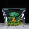 Bolsa para conservar frutas frescas autosellante bolsa de pie bolsa para uvas pasas cerezas plástico transpirable portátil empaque de frutas venta al por mayor