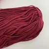 Cinta de Polipropileno de 3 mm con Patrón en Relieve para Ropa, Bordado de Hebilla, Nudo Chino, Cuerda Hecha a Mano, Cinta Plana, Cinta Bordada