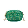Bolso de Hombro Estilo Coreano con Patrón de Piedra para Niños y Niñas, Elegante Mini Bolso de Cadena, Nuevo Modelo 2026, Tendencia Transfronteriza de Monedero para Niños