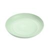 Plato de Paja de Trigo Plato de Plato Hogareño Plato de Cena de 23 cm Plato Redondo Plato de Fruta Plato de Postre Plato para Desechos Set de Platos