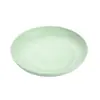 Plato para el Hogar Plato de Cena Plato Redondo Extra Grande Plato para Comida Occidental Set de Platos para Frutas Paja de Trigo Plato de 23 cm