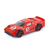 Modelo de Carro de Liga Cruzada Artificial 1:64 Carros de Corrida Esportivos Deslizantes Kit de Carrinhos Pequenos para Crianças Presente para Menino
