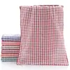 Paño de cocina Amazon Transfronterizo Cuadros 42X62cm Toalla Pequeña Jacquard Teñido en Hilo Toalla de Mano de Exportación para Cocina