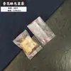 5.5*8.5 embalagem para biscoito crocante com data de leite e floco de neve saco para assar com amarração de vaca saco de selagem para máquina de biscoito saco transparente fosco para chá perfumado