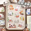 Paquete de pegatinas de dibujos animados, pegatinas de animales lindas para decorar laptops, cuadernos, fundas de teléfono, pegatinas de bricolaje