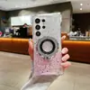 Funda de teléfono magnética con degradado Traveler para Samsung S24ULTRA comercio exterior A54 soporte A55 moda A13