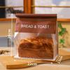 Bolsa de Mano de Papel de Seda Blanca Bolsa de Empaque para Pasteles de Copo de Nieve Panadería Snacks para Hornear Dulces Turrón Galletas Bolsa con Cierre Autoadhesivo