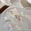 Arte de Unhas Laço de Organza Joia Renda Laço Joia Malha Unhas Fantasia com Fita Pequeno Perfume Atacado