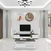 Papel de Parede Moderno Minimalista para Parede de Fundo de TV Filme e Televisão Tecido de Parede Luxo Leve Papel de Parede para Sala de Estar Mural