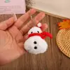 Colgante Decoración Navideña Muñeco Pequeño Peluche Lindo Árbol de Navidad Bolsa de Santa Colgante Pequeño Regalo de Navidad