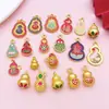 Contas Espaçadoras de Liga Estilo Chinês Sorte e Fortuna com Caractere "Fu", Lótus, Nó Chinês, Lingote de Ouro, Repolho Acessórios para Joias DIY Atacado