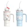 Taza Aislada Sanrio, Alto Valor Estético, Gran Capacidad, Vaso para Hielo, Nuevo Modelo 2026 Vaso de Agua, Acero Inoxidable 316 con Popote, Estilo Ins
