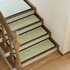 Tapete moderno minimalista para degraus, tapete longo absorvente antiderrapante de 3,5 mm, tapete antiderrapante para degraus, tapete para degraus interno