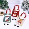 Decoraciones navideñas lino nubes muñeco tridimensional bolso de mano regalo de graduación de jardín de infantes bolso de mano navideño