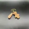 Cordão Cravejado com Diamantes para Bolsas Femininas, Chaveiro com Diamantes, Acessórios de Moda para Casa Totalmente Cravejados com Diamantes, Chaveiro de Carro Urso Violento