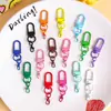 Fecho de Porta Pequeno Pintado na Cor Maca Acessórios de Fecho Lagosta Chaveiro DIY Pingente de Bolsa Acessórios Fivela para Pendurar Boneca