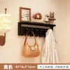 Perchero de Madera para Pared para Entrada, Diseño Creativo de Teclas de Piano, Perchero para Abrigos y Sombreros que Ahorra Espacio para la Entrada