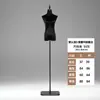 Adereços de Modelo de Veludo Meio Corpo Feminino Roupas Estilo Coreano Vestido de Casamento Cheongsam Stand de Exibição Janela da Loja Manequim de Corpo Inteiro