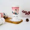 Taza de papel desechable de doble capa gruesa para bebidas calientes al por mayor de 22 oz logo patrón personalizado comercial para té de leche café