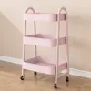 Estanterías de Almacenamiento con Carrito Pequeño Seleccionadas Cuidadosamente para Cocinas, Estantes de Almacenamiento Móviles para Salas de Estar, Estanterías de Almacenamiento de Múltiples Niveles para Baños