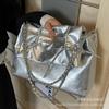 Bolso de Hombro con Cadena de Moda y Sencillo para Mujer, Nuevo Bolso Pequeño Cruzado de un Solo Hombro Rosa de Tendencia 2026 que es Popular Este Año