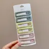 2025 Nuevo Estilo Pinza para el Cabello con Flequillo para Niñas Lado Posterior de la Cabeza Pinza BB Accesorio para la Frente de Niños Bebés