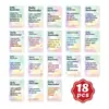 18 Nuevas Tarjetas de Recordatorio Diario Transfronterizo con Frases Creativas Inspiradoras y Tarjetas de Texto Motivacional