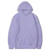 Aliexpress Sudadera de Moda para Hombre Fabricante Venta al por Mayor Sudadera de Terciopelo de Poliéster Sudadera Deportiva Casual 220g