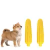 Juguete para perro mascota, juguete de goma con forma de maíz que emite sonido realista, para entrenamiento, limpieza de dientes, diversión y juego interactivo; al por mayor de un fabricante transfronterizo