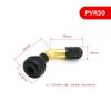 Válvula boquilla doblada PVR40/50/60/PVR70 varilla de cobre EPDM caucho motocicleta coche eléctrico boquilla de aire al por mayor