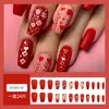 Pegatinas Europeas y Americanas Más Vendidas Sexys Dulces y Frescas para Uñas Parches Sencillos para Uñas Postizas Productos Terminados Venta al por Mayor Exportación Uñas Portátiles