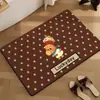 Felpudo de Estrella de Dibujos Animados, Alfombrilla de Diatomeas Absorbente de Agua y de Secado Rápido, Felpudo de Entrada, Alfombrilla Antideslizante para el Hogar, Baño, Entrada